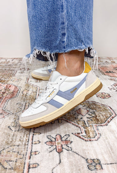Gola Hawk Sneaker in White - Groovy's
