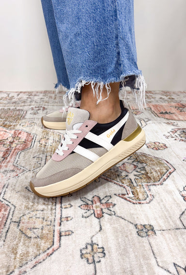 Gola Raven Sneakers in Black - Groovy's