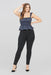 Spanx Perfect Pant, black skinny pants, pockets in front and back