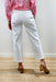 Trendiest Around White Flare Denim, white pants, flare