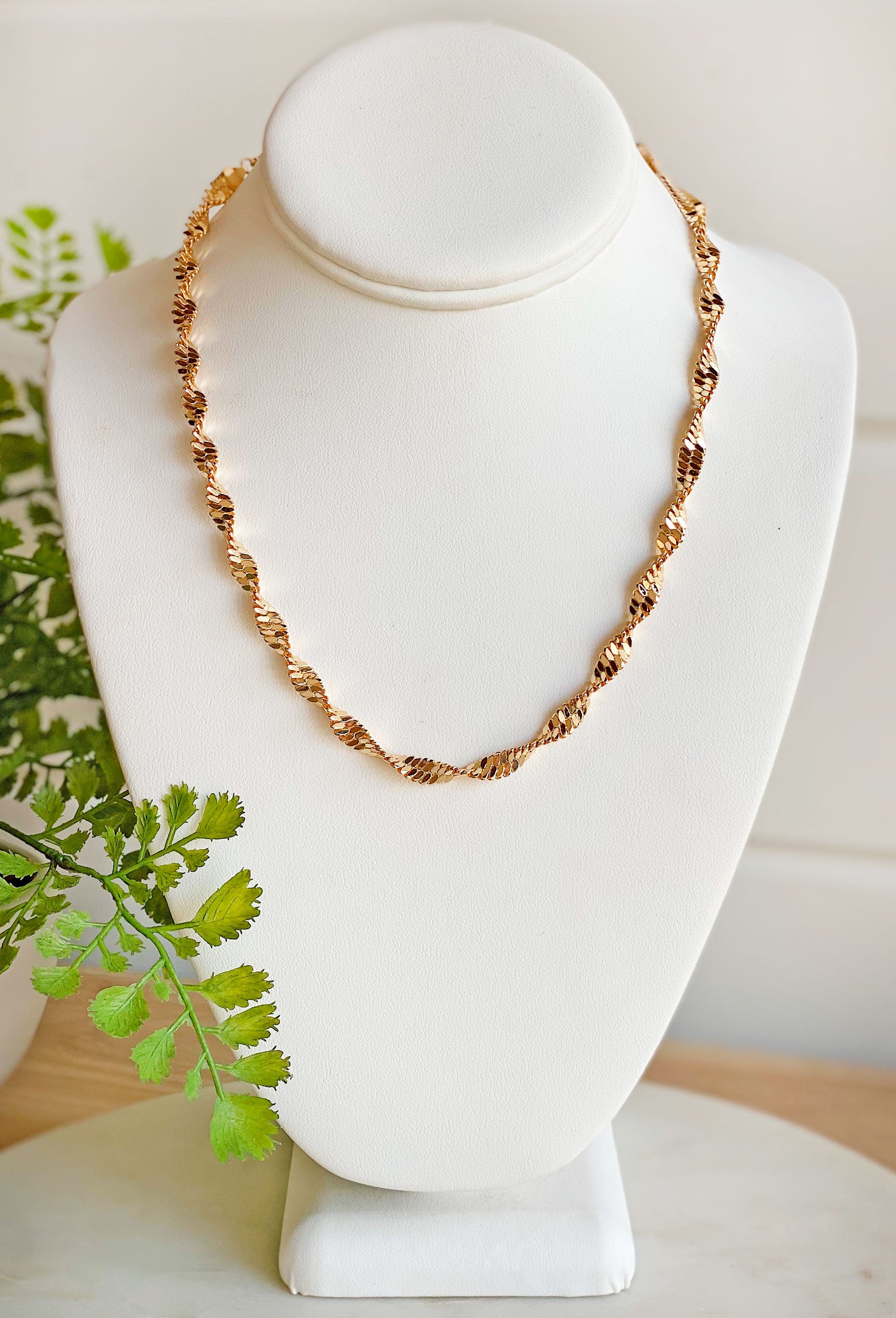 Delicate Twisted Chain