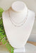Emery Silver Chain Necklace, layered chain with lobster clasp