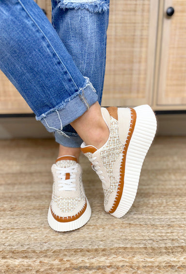 Coconuts by Matisse Go To Tan Woven Sneakers