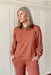 Z SUPPLY Ultra Soft Reversible Top in Heather Penny