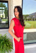 Distant Memory Midi Dress in Red - Groovy's