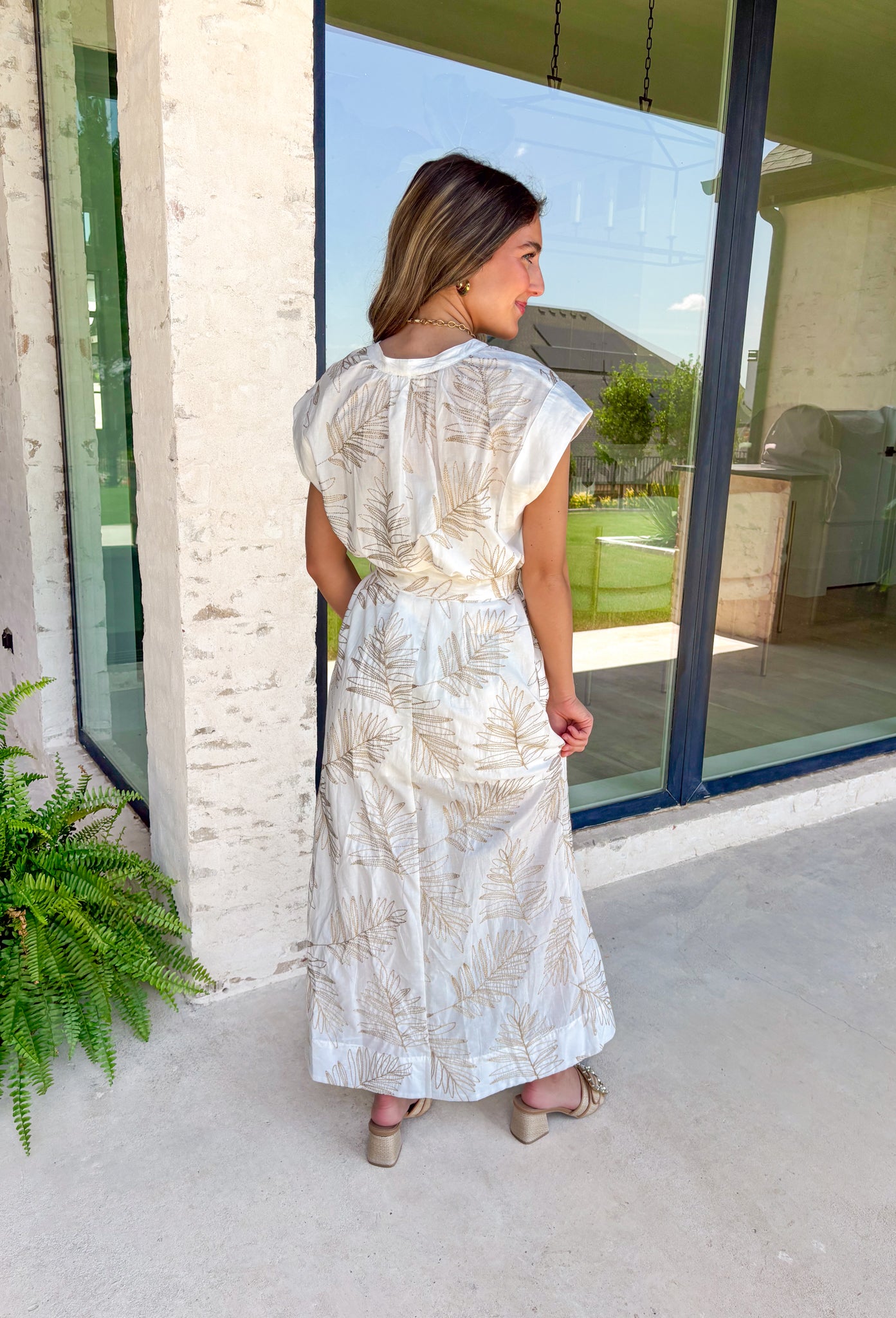 Off The Grid Midi Dress - Groovy's
