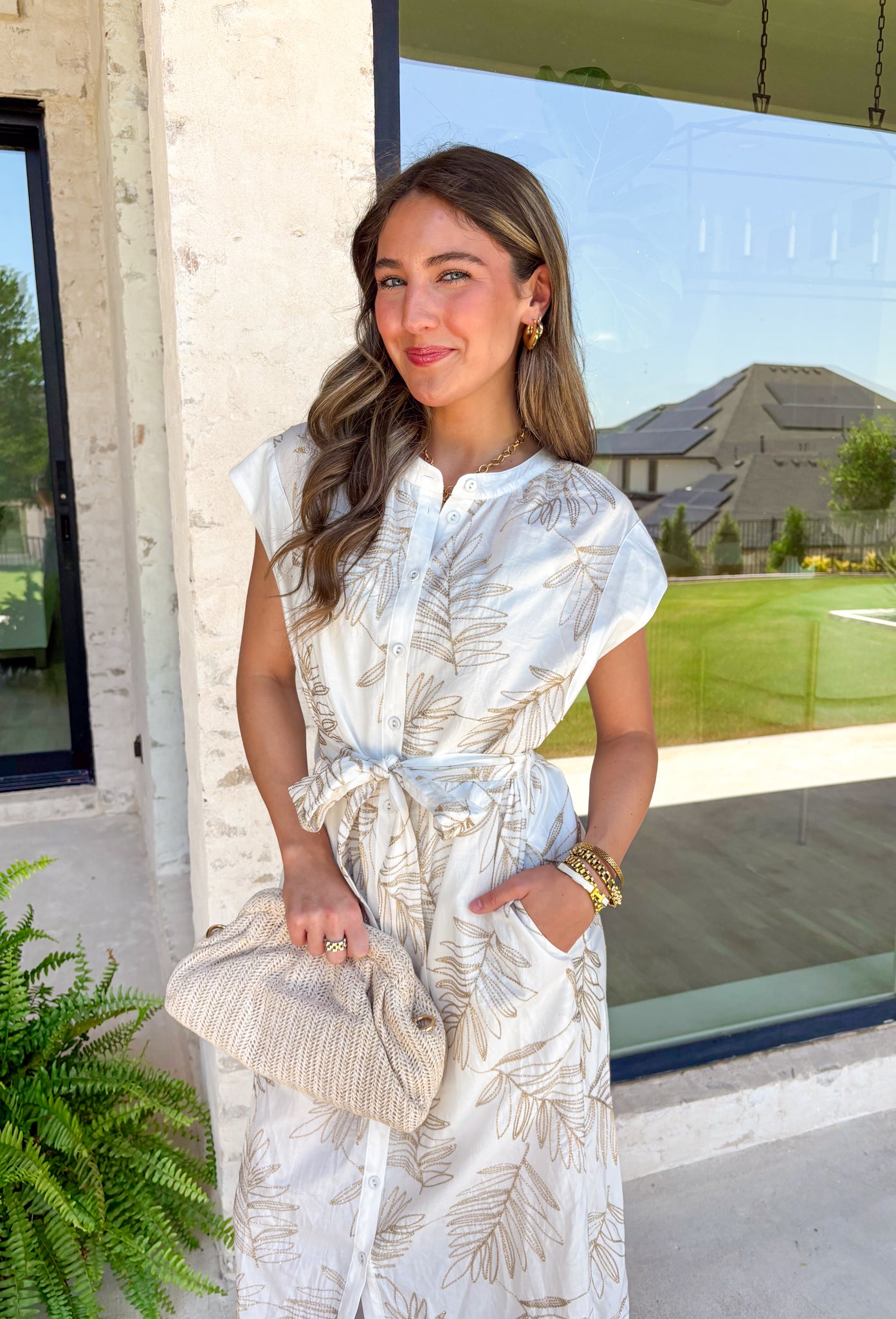 Off The Grid Midi Dress - Groovy's