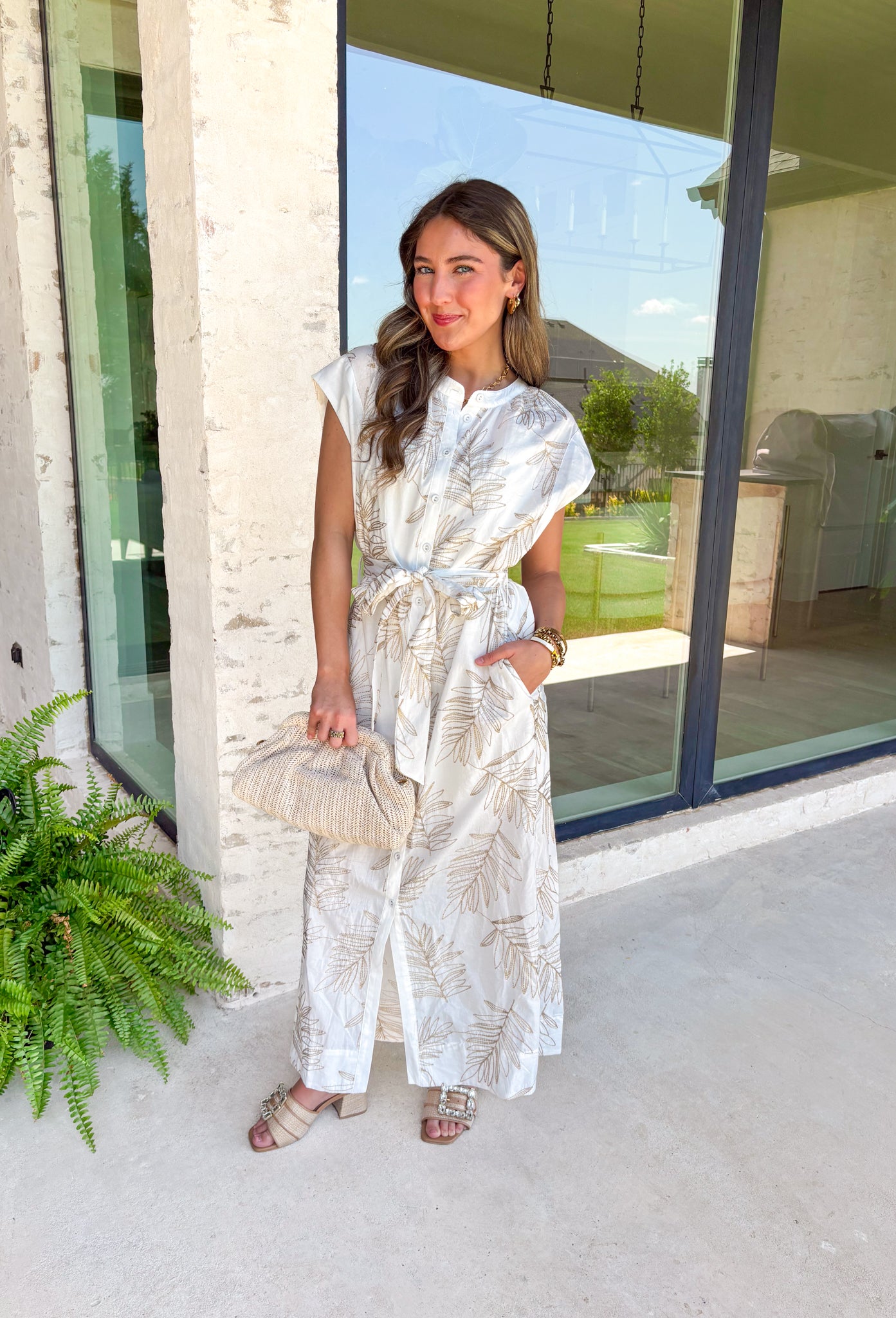Off The Grid Midi Dress - Groovy's