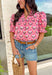 Patio Brunch Floral Top - Groovy's