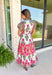Seize The Day Floral Midi Dress - Groovy's