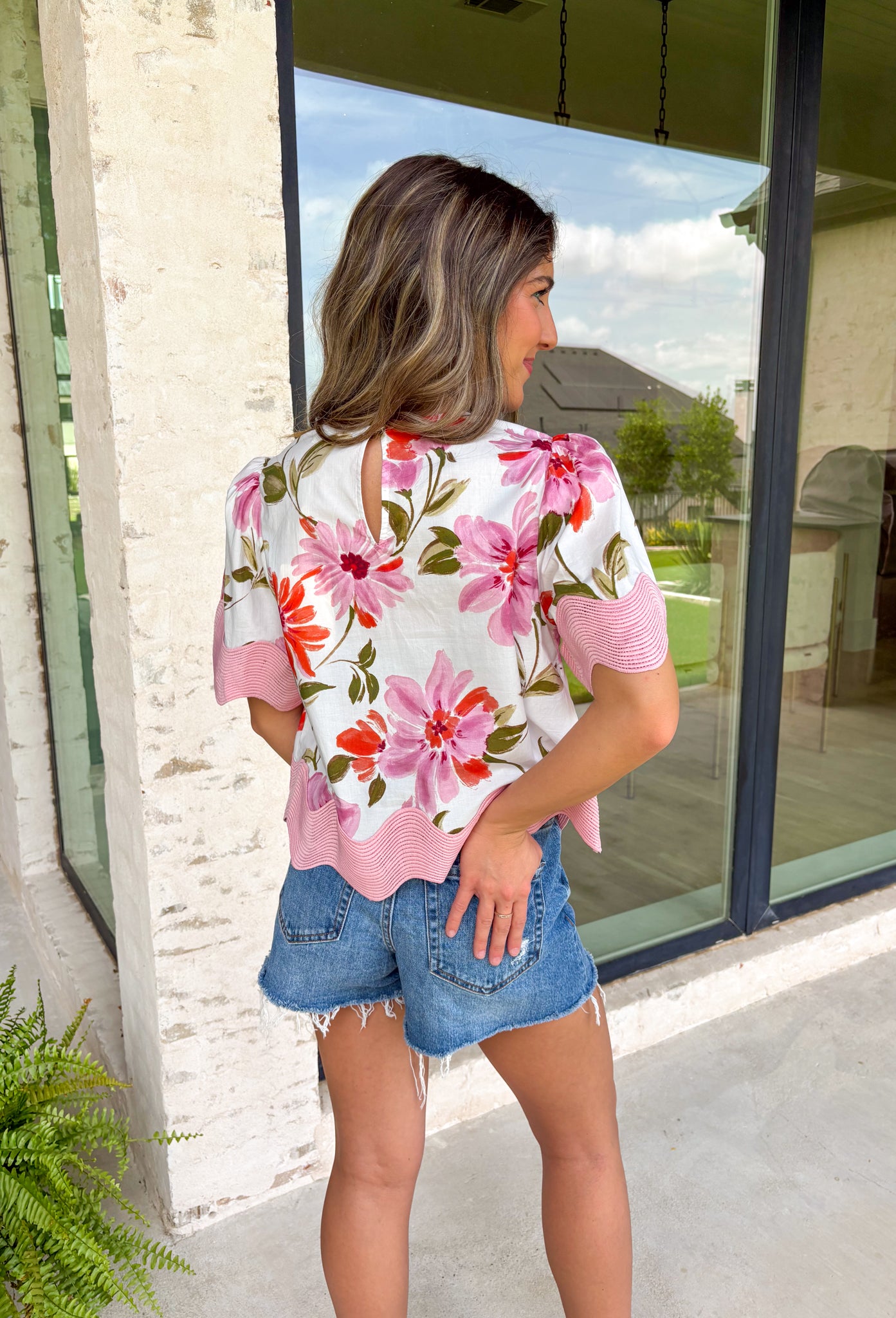 Southern Dream Floral Top - Groovy's