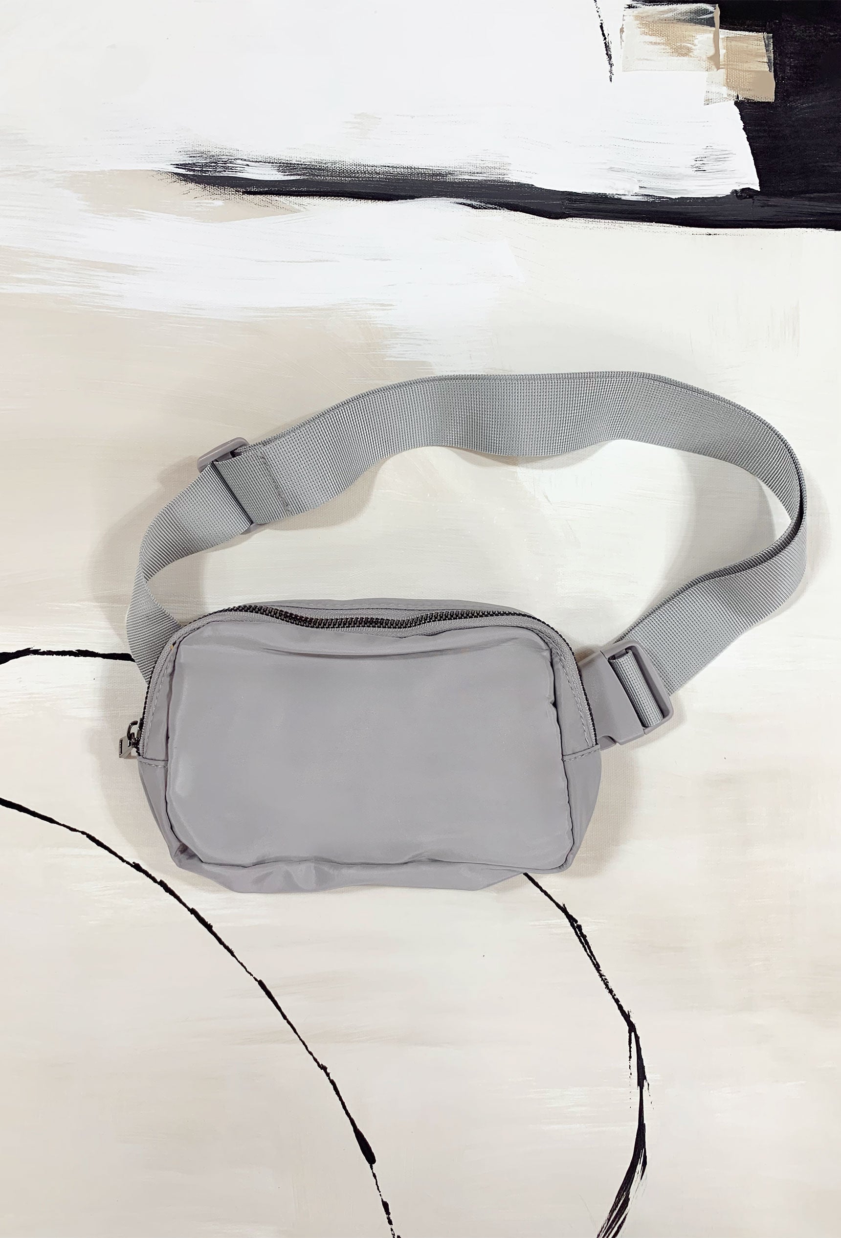 Audrey Belt Bag in Gray