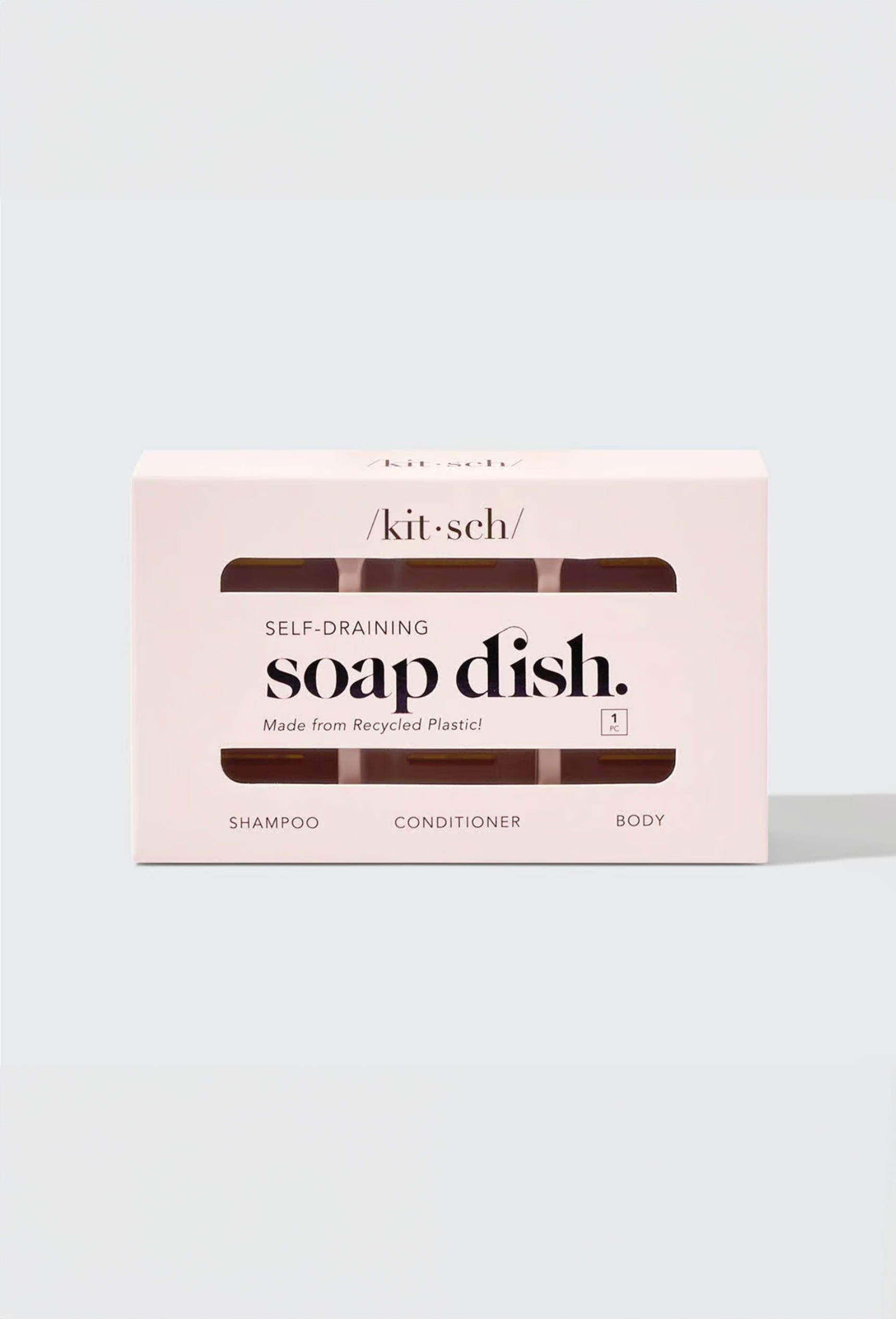Kitsch Self-Draining Soap Dish