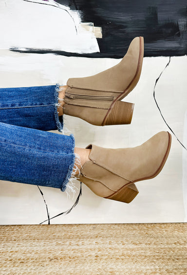Lolo Taupe Booties