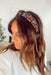 Cassie Tweed Headband in Multi