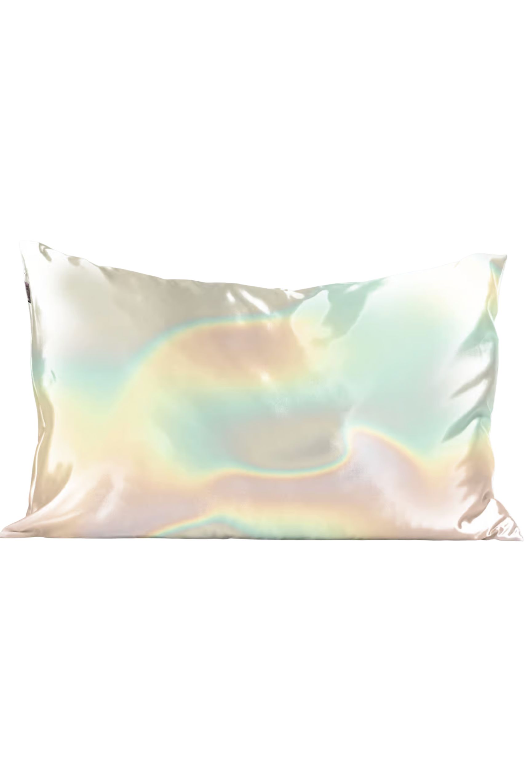 Kitsch Satin Pillowcase in Aura, satin pillowcase, aura colored, light pastel colored