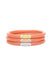 BUDHAGIRL All Weather Bangles in Thai Tea, set of 3 bangles in the color Thai tea