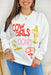 Charlie Southern: Cowgirls Don't Cry Sweatshirt, white sweatshirt with "cow girls don't cry" vinyl and horse graphic