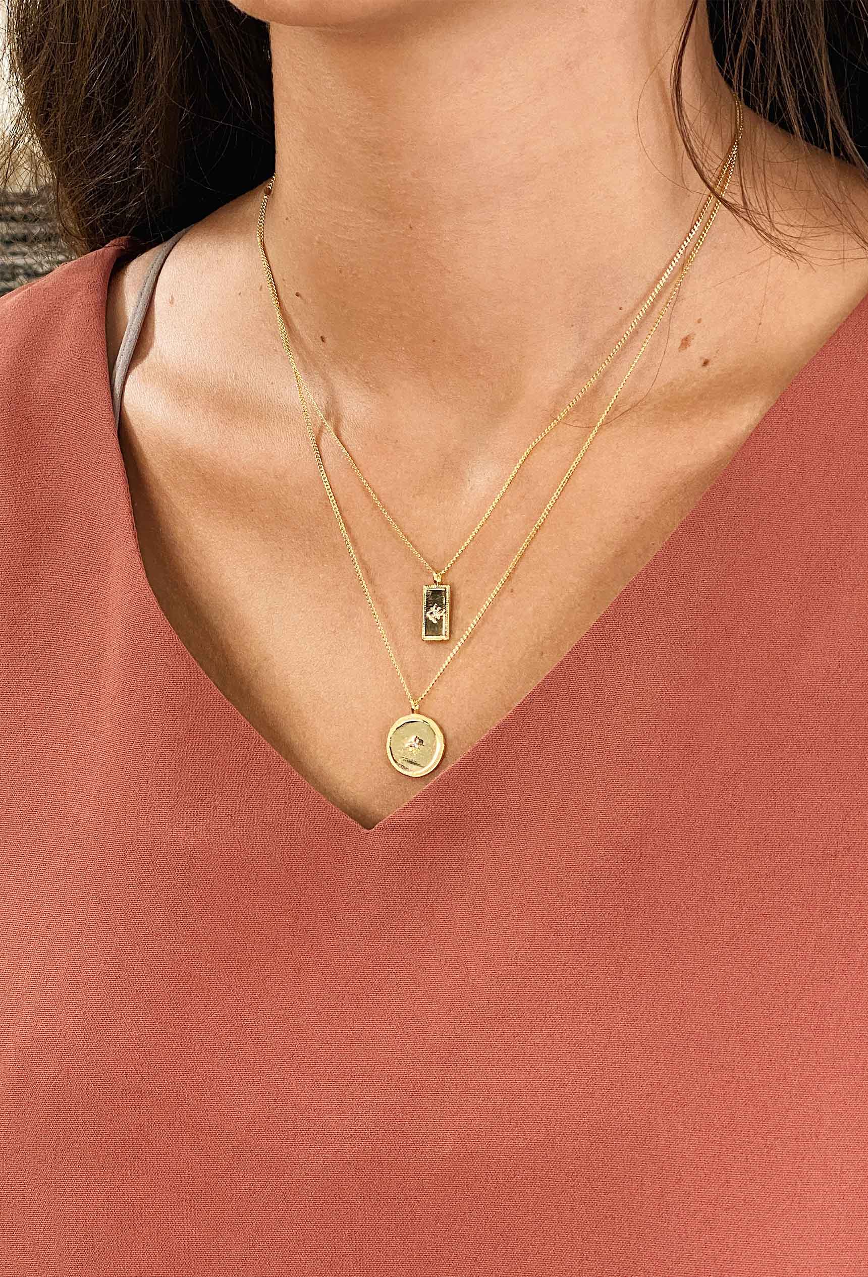 Multi Charm Detail Necklace – Two Blondes Boutique