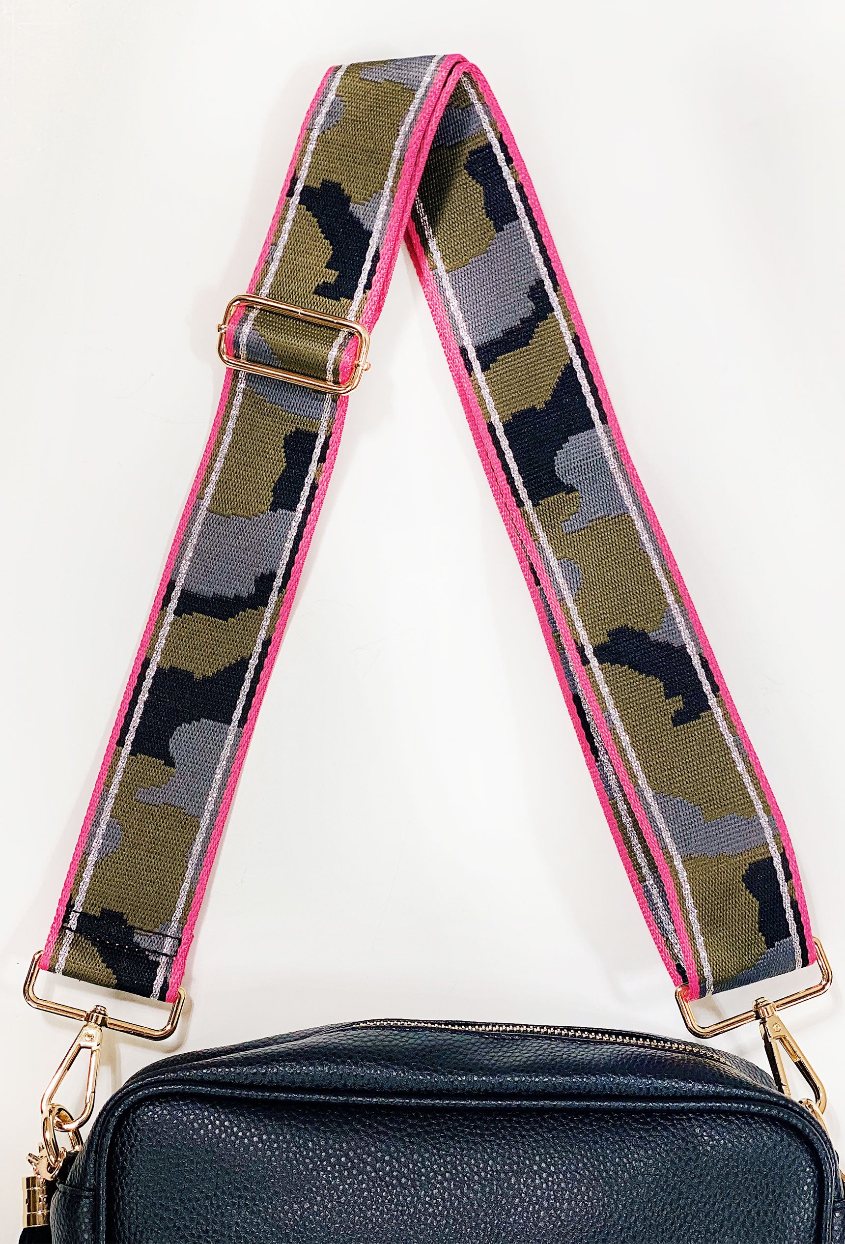 Baggallini Women's Pocket Crossbody Bag With Rfid Wristlet - Grey Camo  Print : Target