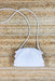 Elise Crossbody in Off White, quilted cloud purse with crossbody strap