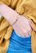 Gold Bead Word Stretch Bracelet, gold colorful word bracelets, hope bracelet