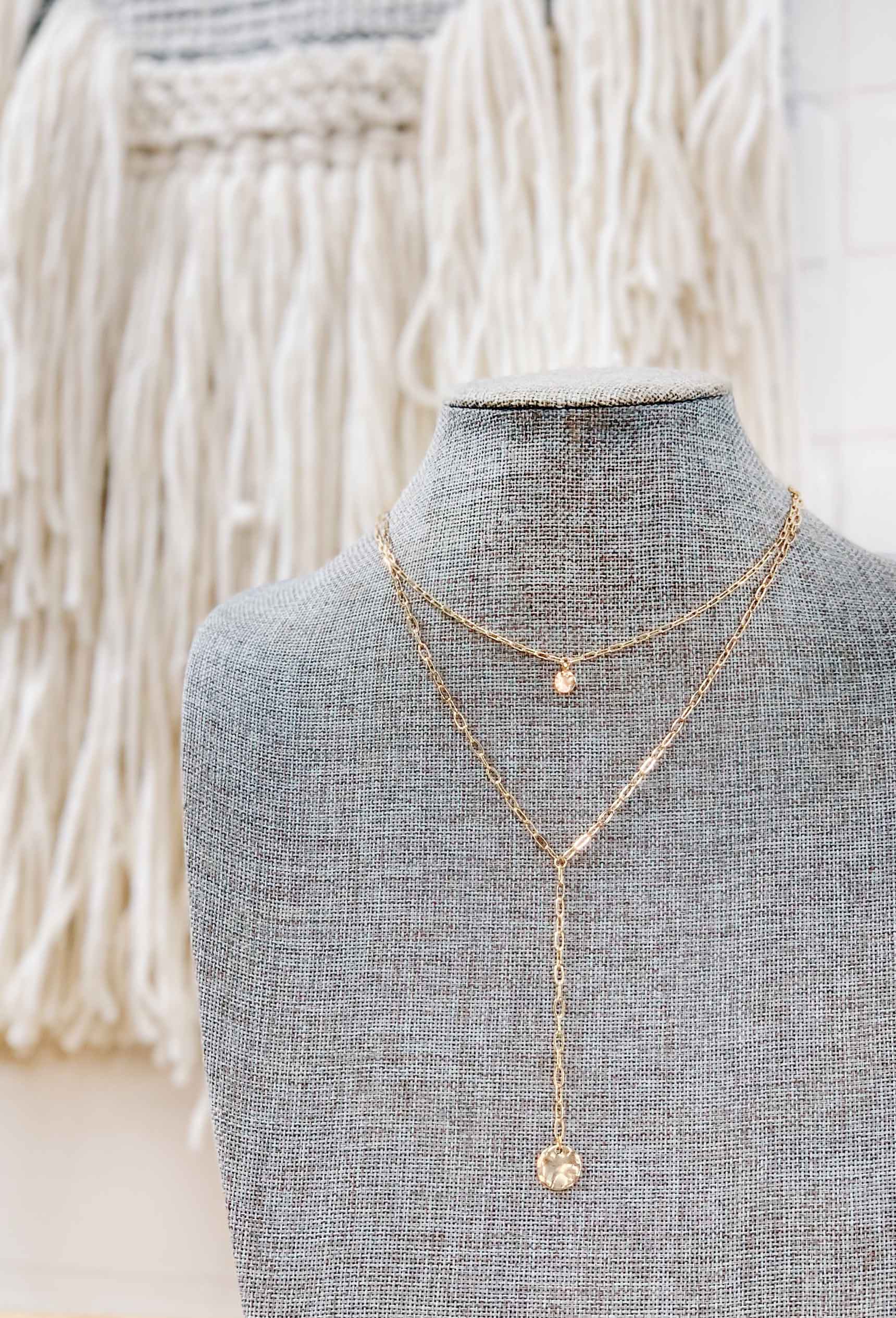 Double Coin Necklace - Holly & Co