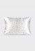 Kitsch Satin Pillowcase in Terrazzo, satin pilowcase, geometric shapes all over pillow 