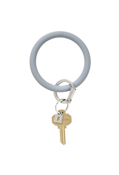 gray silicone key ring, oventure silicone key ring, grey silicone keyring