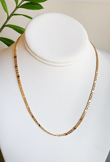 She's All That Chain Necklace, dainty chain necklace, gold